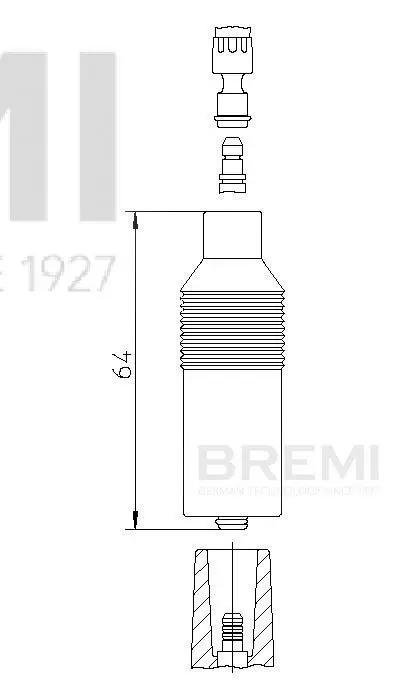 Stecker, Zündverteiler BREMI 13295A1
