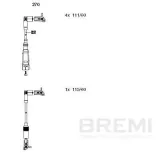 Zündleitungssatz BREMI 270