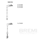 Zündleitungssatz BREMI 3A00/158