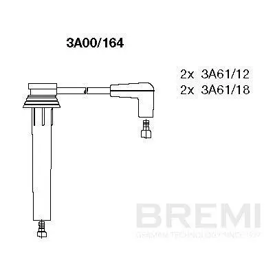 Zündleitungssatz BREMI 3A00/164