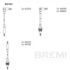 Z&uuml;ndleitungssatz BREMI 600/180