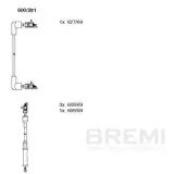 Zündleitungssatz BREMI 600/281