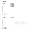 Z&uuml;ndleitungssatz BREMI 600/285