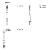 Zündleitungssatz BREMI 300/521