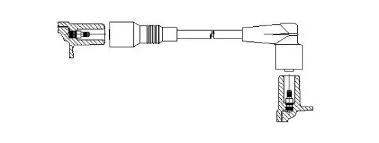 Zündleitung BREMI 351/30 Bild Zündleitung BREMI 351/30