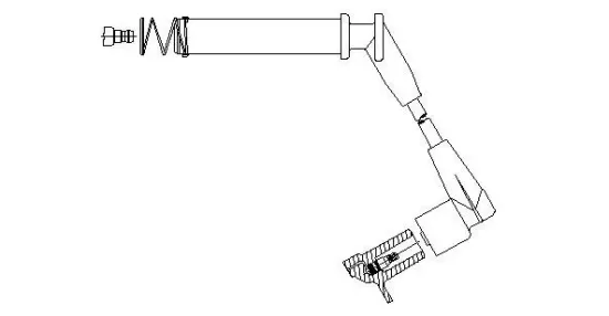 Zündleitung BREMI 370/60 Bild Zündleitung BREMI 370/60