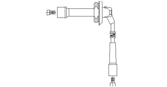 Zündleitung Lenkstockhebel zum Lenkspurhebel BREMI 3A45E80 Bild Zündleitung Lenkstockhebel zum Lenkspurhebel BREMI 3A45E80