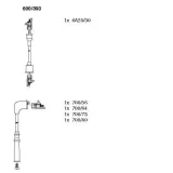 Zündleitungssatz BREMI 600/393