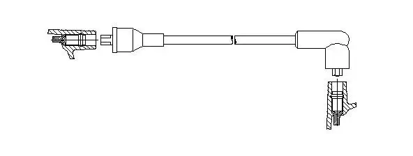 Zündleitung BREMI 614/45 Bild Zündleitung BREMI 614/45