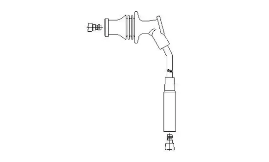 Zündleitung am Lenkzylinder BREMI 625/25 Bild Zündleitung am Lenkzylinder BREMI 625/25