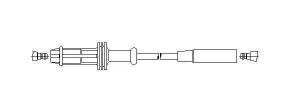 Zündleitung BREMI 632/45