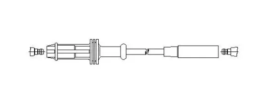 Zündleitung BREMI 632/45 Bild Zündleitung BREMI 632/45