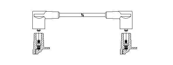 Zündleitung BREMI 677/55