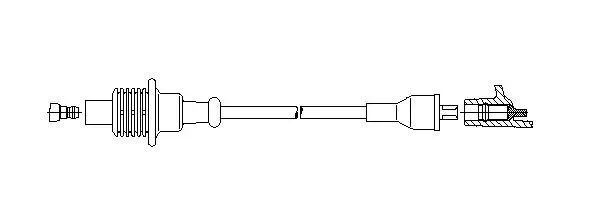 Zündleitung BREMI 691/80