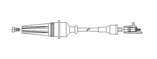 Zündleitung BREMI 694/65 Bild Zündleitung BREMI 694/65