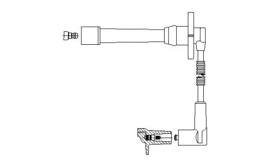 Zündleitung BREMI 6A41E48 Bild Zündleitung BREMI 6A41E48