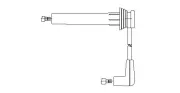 Zündleitung an Absperrhahn BREMI 6A80/24
