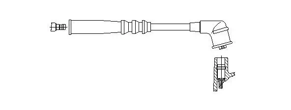 Zündleitung BREMI 709/54 Bild Zündleitung BREMI 709/54