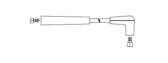 Zündleitung BREMI 824/80 Bild Zündleitung BREMI 824/80