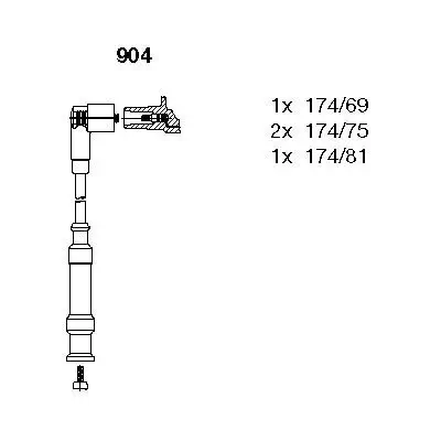 Zündspule 12 V BREMI 20787 Bild Zündspule 12 V BREMI 20787
