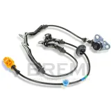 Sensor, Raddrehzahl Vorderachse links BREMI 50088