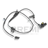 Sensor, Raddrehzahl Vorderachse links BREMI 50101