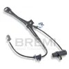 Sensor, Raddrehzahl Hinterachse links BREMI 50122