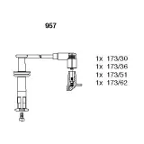 Zündleitungssatz BREMI 957