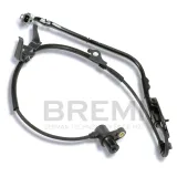 Sensor, Raddrehzahl Vorderachse rechts BREMI 50160
