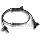 Sensor, Raddrehzahl Vorderachse BREMI 50164