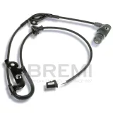 Sensor, Raddrehzahl Hinterachse links BREMI 50187