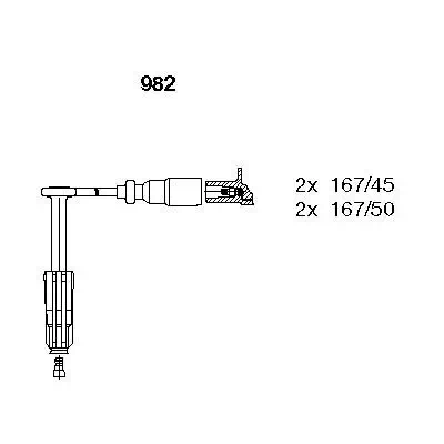 Zündspule 12 V BREMI 20518 Bild Zündspule 12 V BREMI 20518