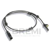 Sensor, Raddrehzahl Hinterachse BREMI 50219