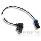 Sensor, Raddrehzahl Hinterachse links BREMI 50007