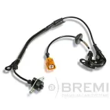 Sensor, Raddrehzahl Vorderachse rechts BREMI 50042