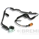 Sensor, Raddrehzahl Hinterachse links BREMI 50067