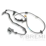 Sensor, Raddrehzahl Hinterachse rechts BREMI 51010