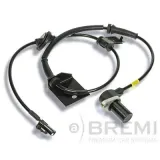 Sensor, Raddrehzahl Vorderachse rechts BREMI 50098