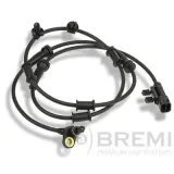 Sensor, Raddrehzahl Vorderachse BREMI 51015