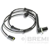 Sensor, Raddrehzahl Vorderachse BREMI 50115