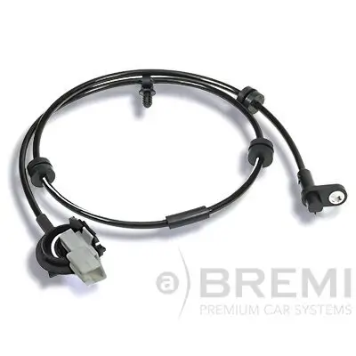 Sensor, Raddrehzahl Hinterachse BREMI 50124