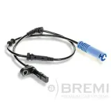 Sensor, Raddrehzahl Vorderachse BREMI 50128