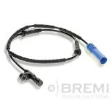 Sensor, Raddrehzahl Hinterachse BREMI 50129