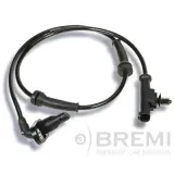 Sensor, Raddrehzahl Hinterachse links BREMI 50143