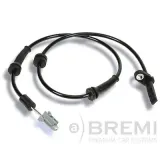 Sensor, Raddrehzahl Vorderachse BREMI 50147