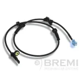 Sensor, Raddrehzahl Vorderachse links BREMI 50148