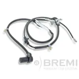 Sensor, Raddrehzahl Hinterachse links BREMI 50157