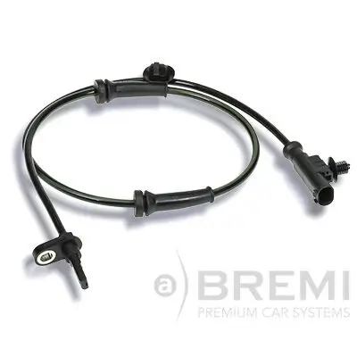 Sensor, Raddrehzahl Vorderachse BREMI 50163