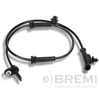 Sensor, Raddrehzahl Vorderachse BREMI 50164