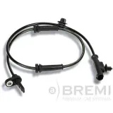 Sensor, Raddrehzahl Vorderachse BREMI 50164